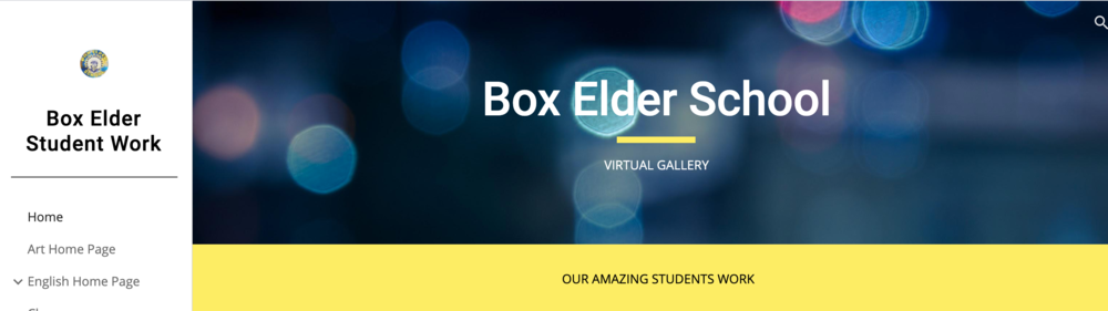 Box Elder Student Work Virtual Display | Box Elder Public Schools